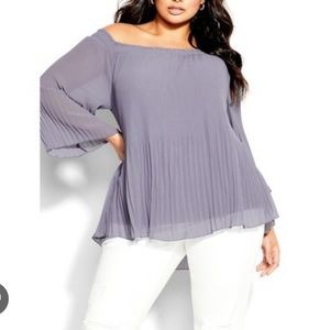 NWT City Chic Off Shoulder Top